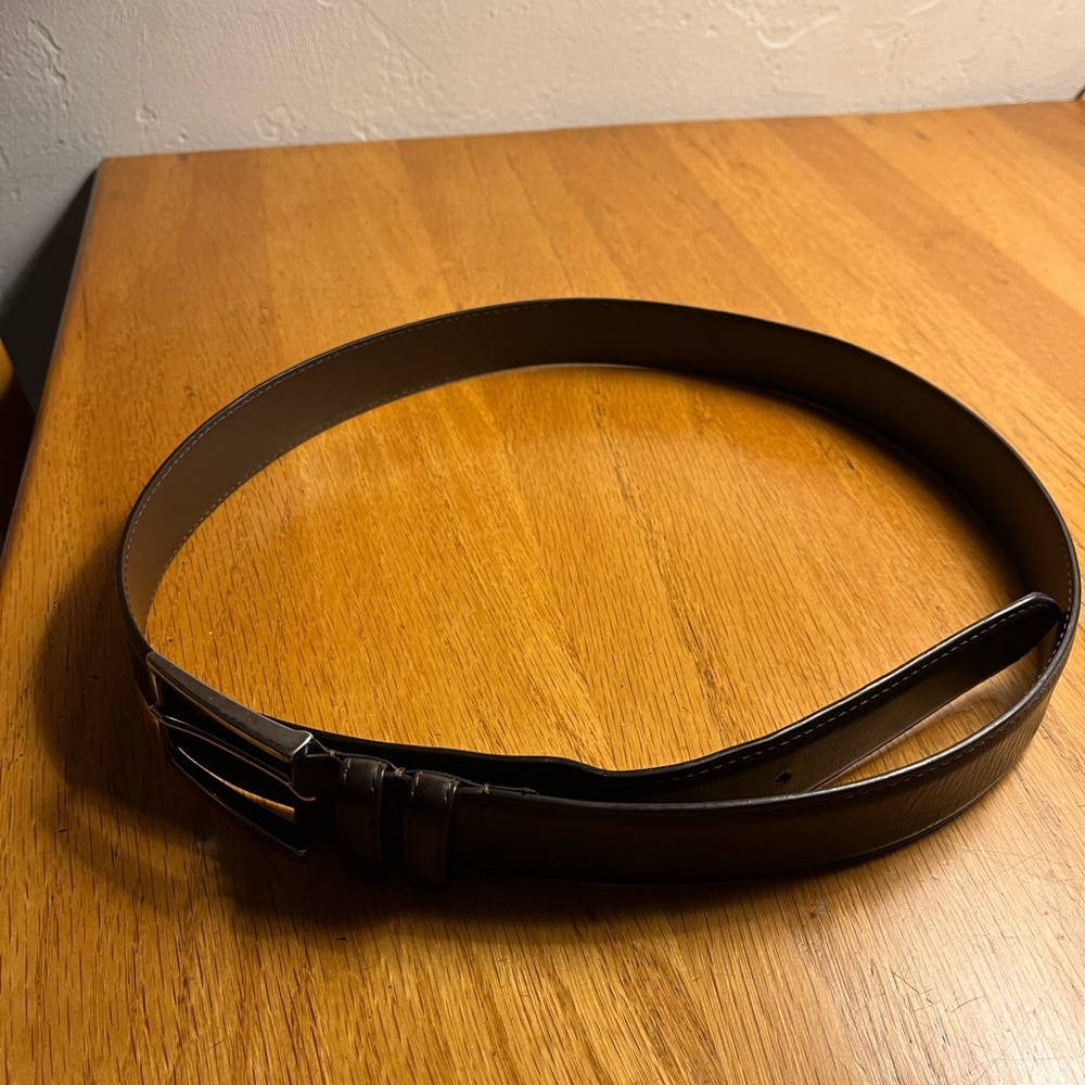 Reiss Men’s Brown Leather Belt Size 32
